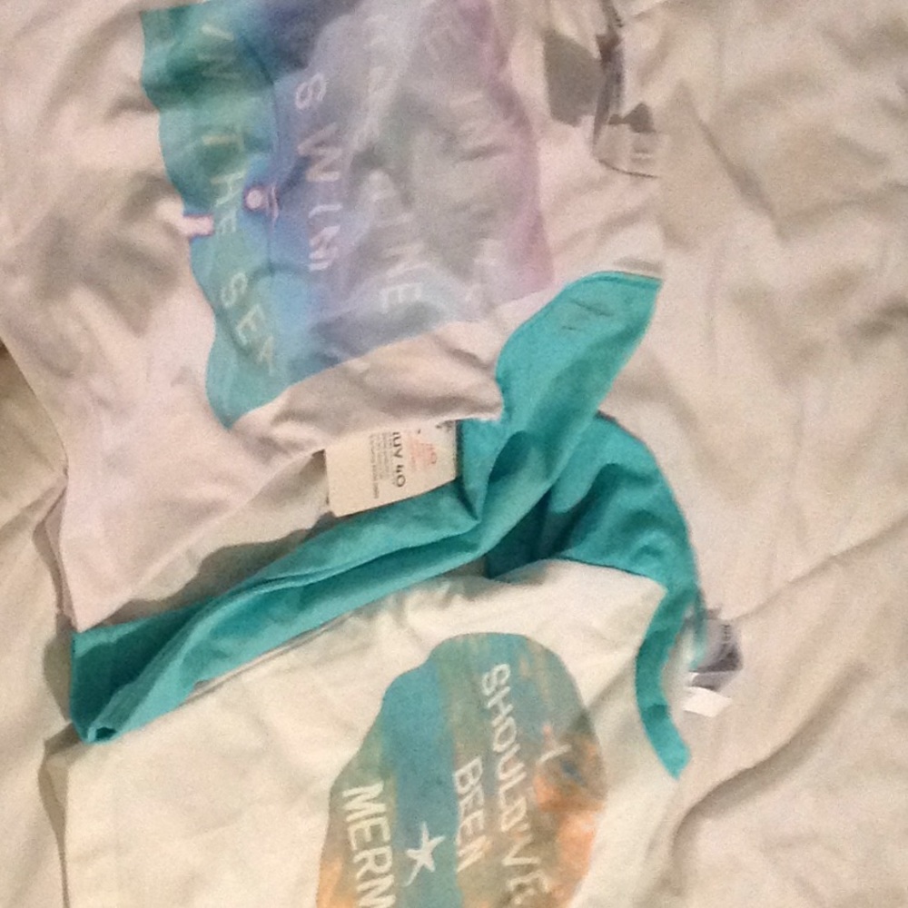 Girls rashguards/ swim shirts